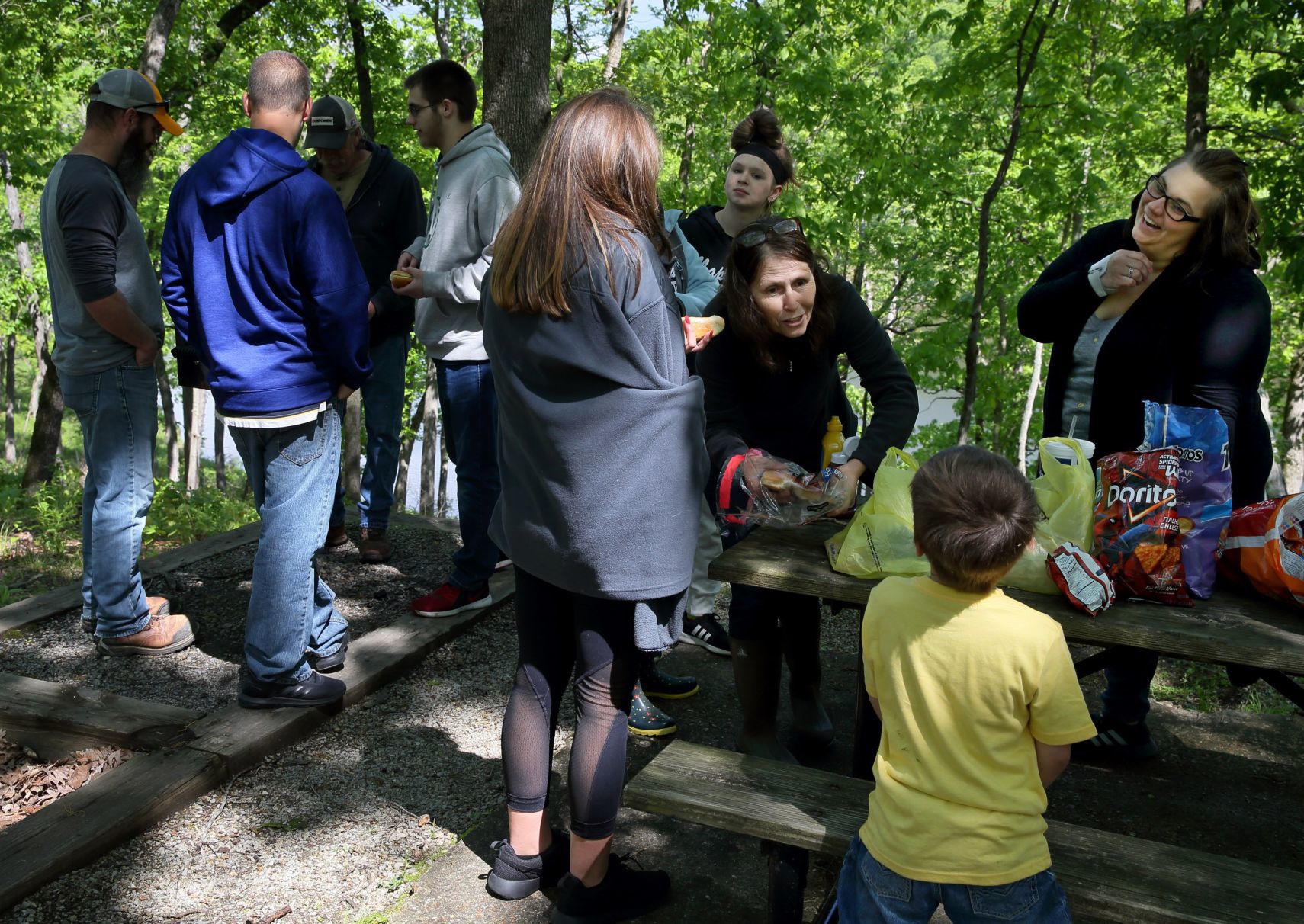 Floodwater can't stop Mother's Day